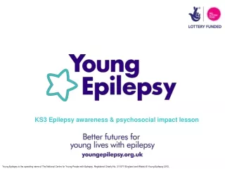 KS3 Epilepsy awareness &amp; psychosocial impact lesson