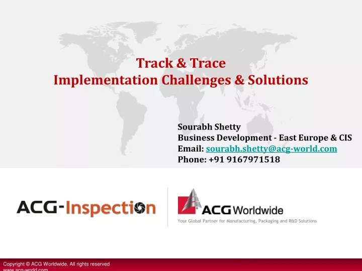 track trace implementation challenges solutions