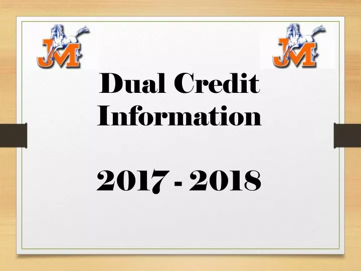 dual credit information 2017 2018