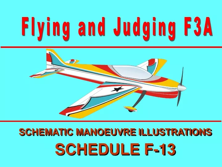 flying and judging f3a