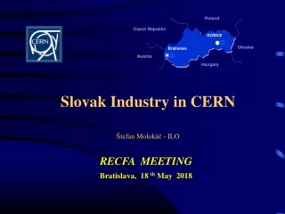Slovak Industry in CERN Štefan Molokáč - ILO