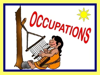 OCCUPATIONS