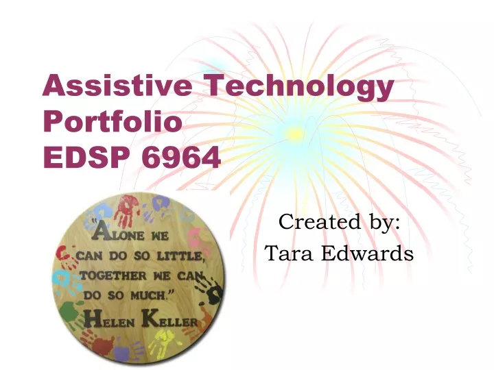 assistive technology portfolio edsp 6964