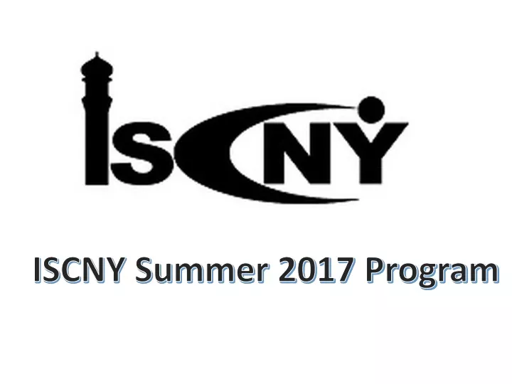 iscny summer 2017 program