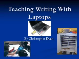 Teaching Writing With Laptops