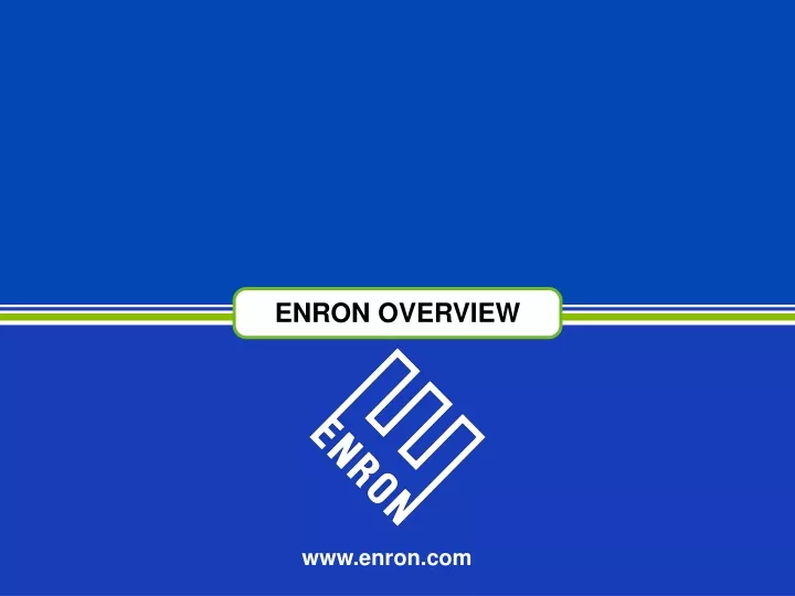enron overview