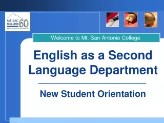 English as a Second Language Department