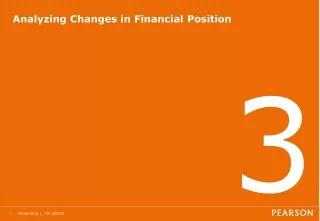 Analyzing Changes in Financial Position