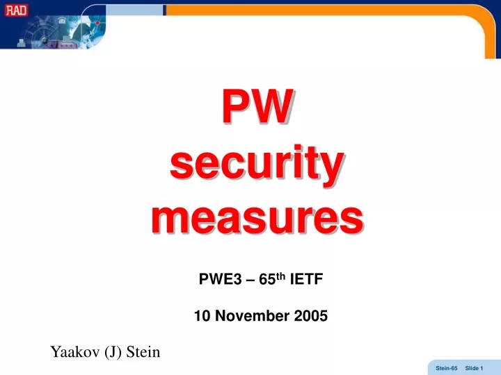 pw security measures