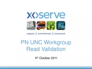 PN UNC Workgroup  Read Validation