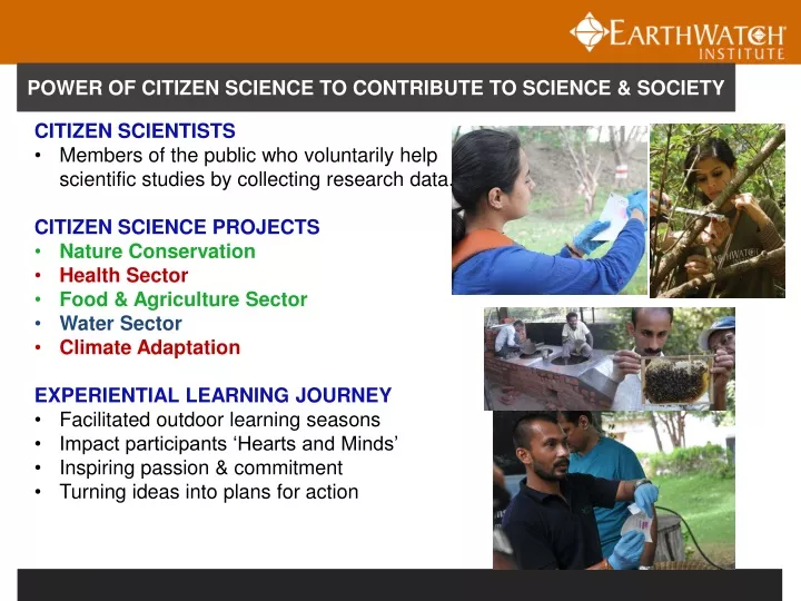 power of citizen science to contribute to science