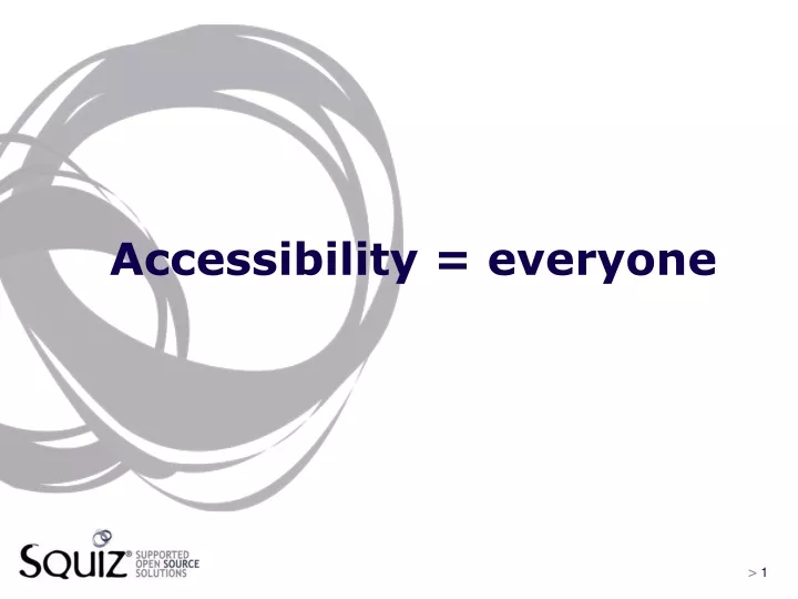 accessibility everyone