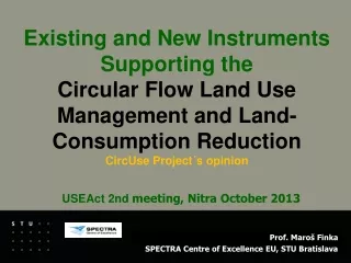 USEAct  2nd  meeting , Nitra October 2013