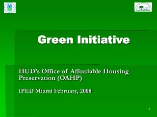 Green Initiative