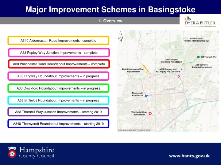 major improvement schemes in basingstoke