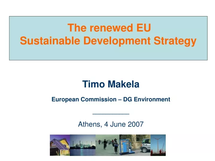 the renewed eu sustainable development strategy