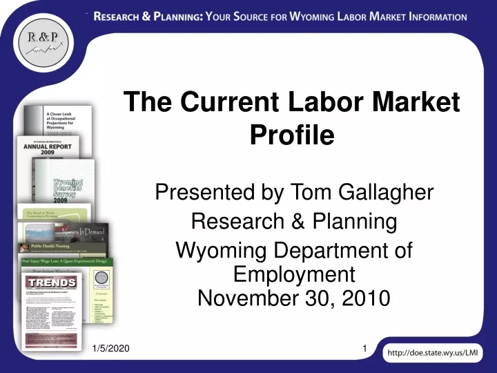 the current labor market profile