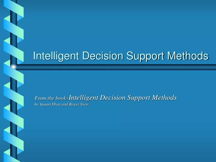 intelligent decision support methods