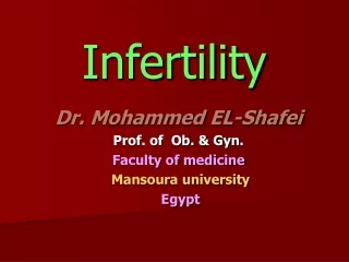 Infertility