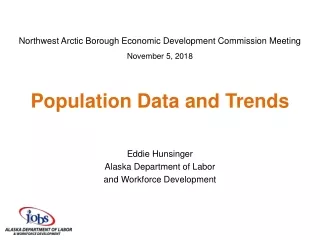 Population Data and Trends