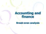 Break-Even Analysis: Essential Finance Tool - slide 1