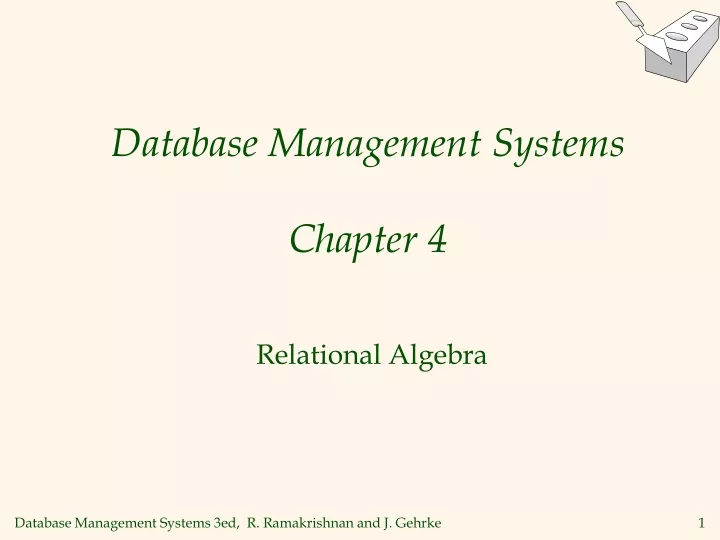 database management systems chapter 4