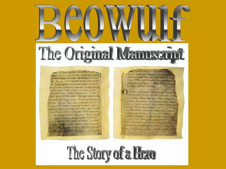 beowulf