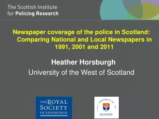 Content analysis part of wider PhD research looking at police-media relationship