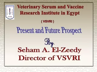 Veterinary Serum and Vaccine Research Institute in Egypt