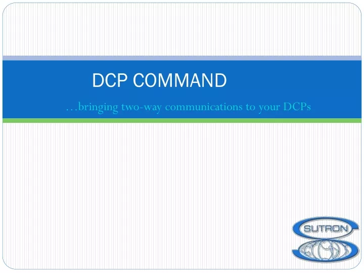 dcp command
