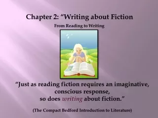 Chapter 2: “Writing about Fiction
