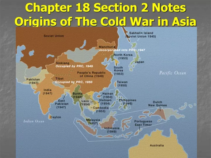 chapter 18 section 2 notes origins of the cold war in asia