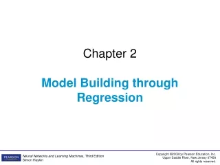 Chapter 2 Model Building through Regression