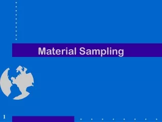 Material Sampling