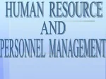 HUMAN  RESOURCE - slide 1