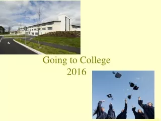 Going to College 2016