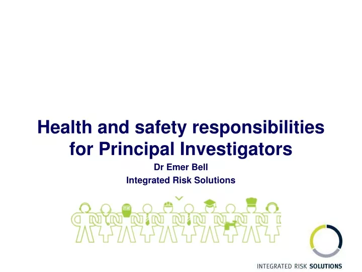 health and safety responsibilities for principal
