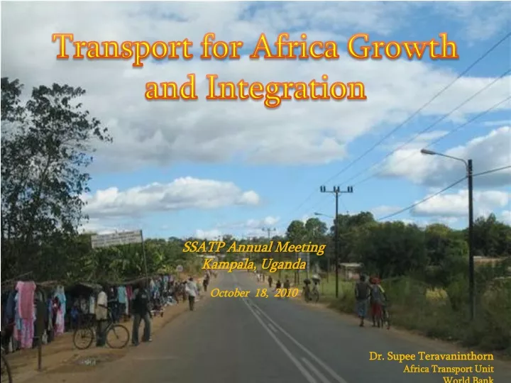 transport for africa growth and integration