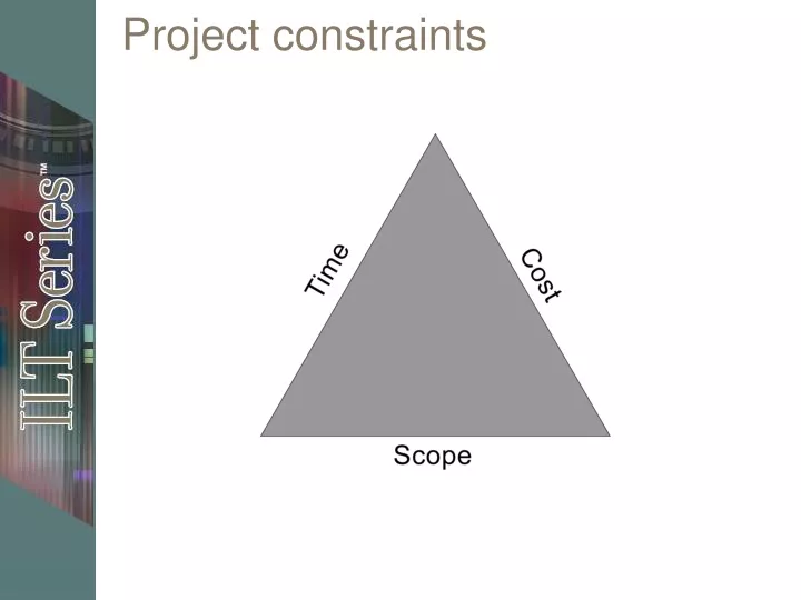 project constraints