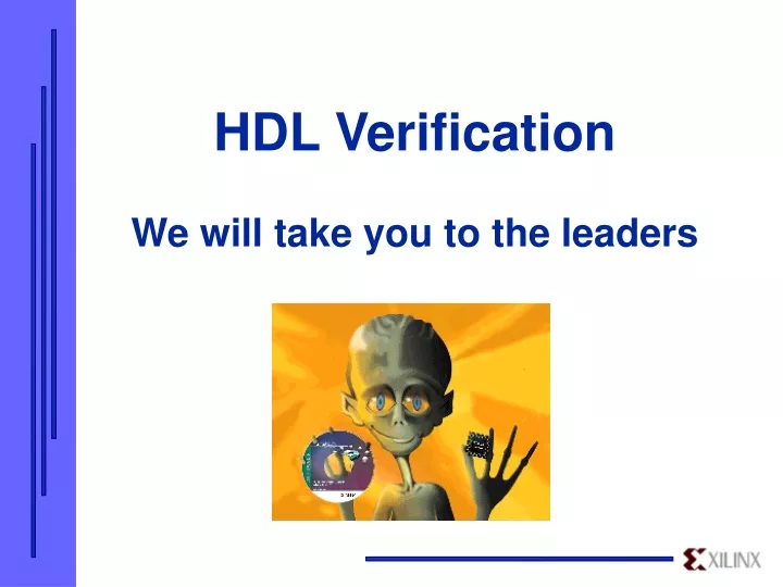 hdl verification we will take you to the leaders