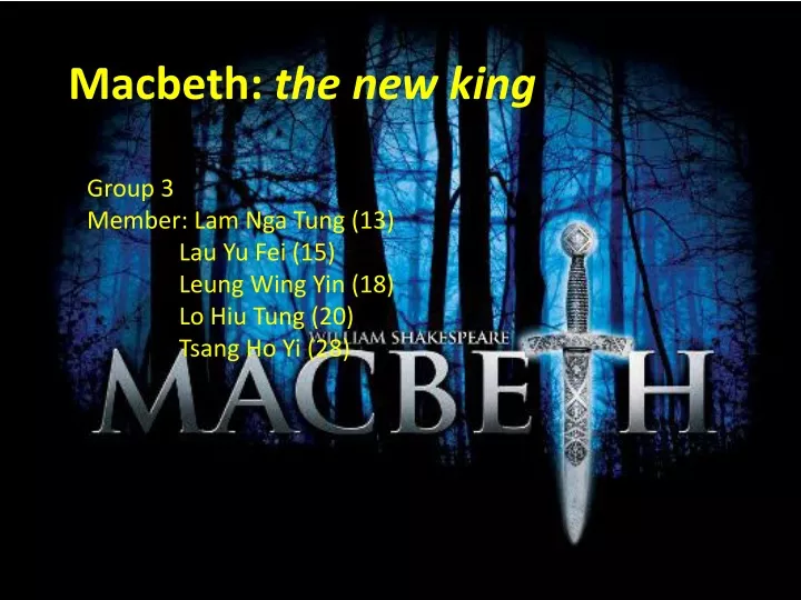 macbeth the new king