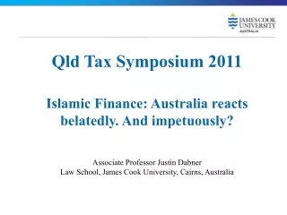 Qld Tax Symposium 2011
