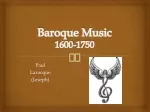 Baroque Music: Origin, Influences, and Characteristics - slide 1