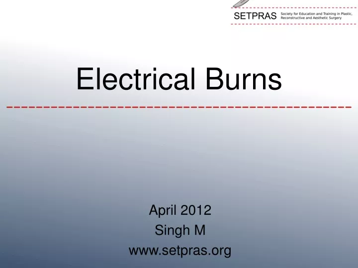 electrical burns