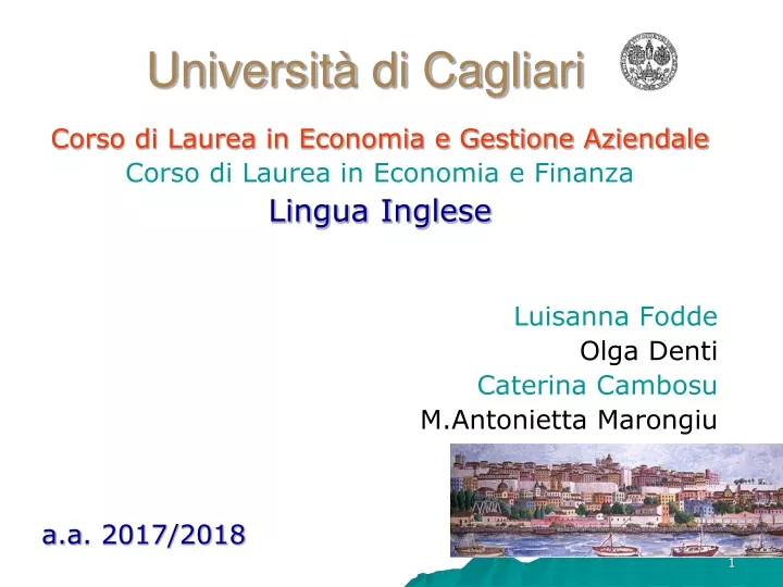 universit di cagliari