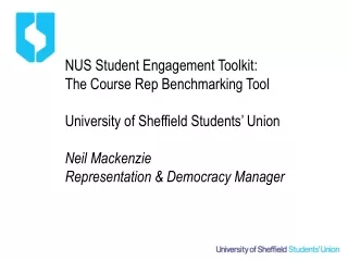 NUS Student Engagement Toolkit: The Course Rep Benchmarking Tool