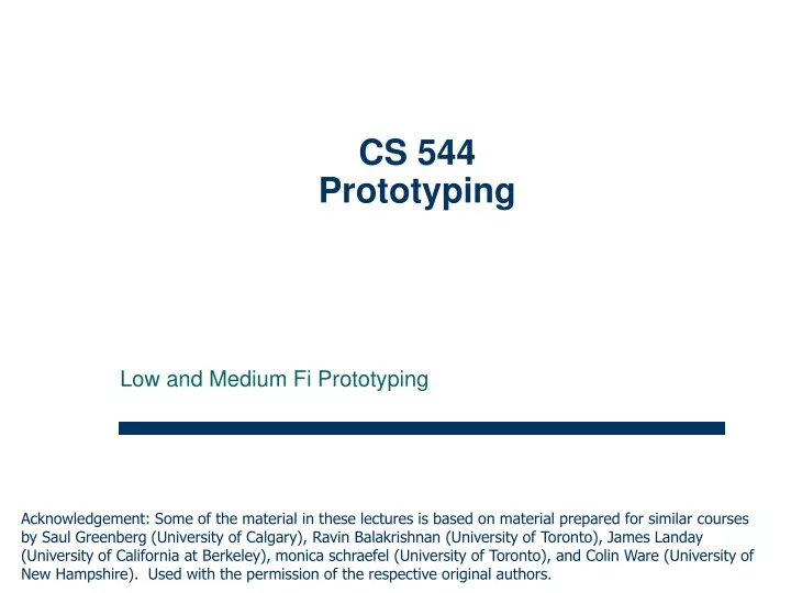 cs 544 prototyping