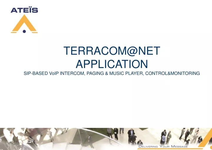 terracom@net application sip based voip intercom