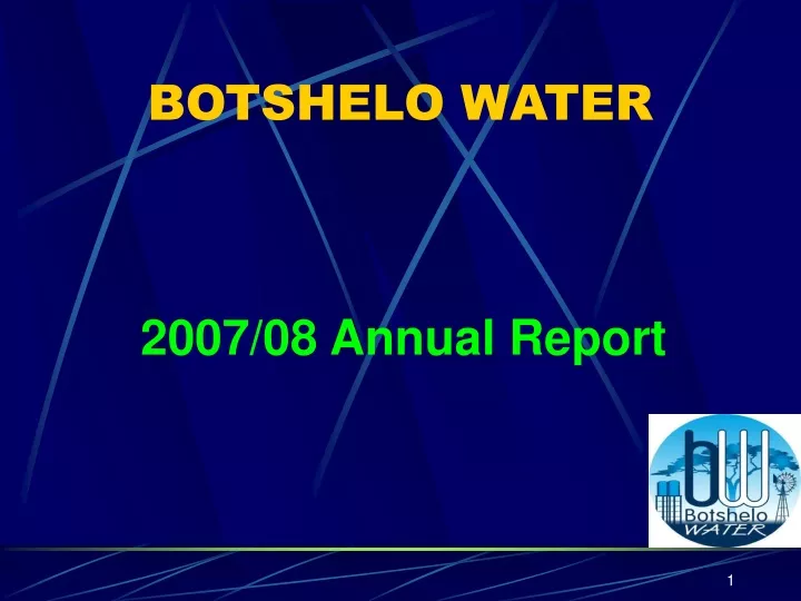 botshelo water