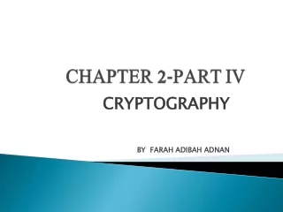 CHAPTER  2 -PART IV